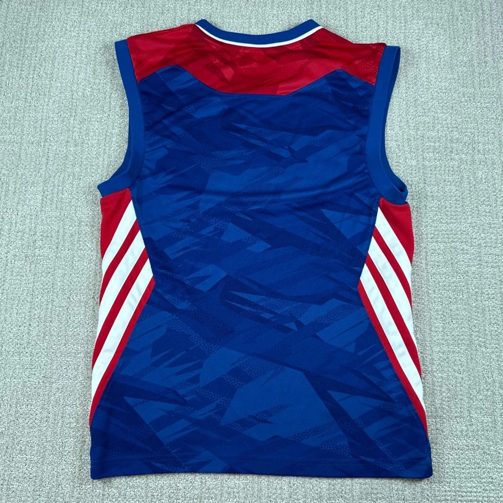 Adidas Mens Small Blue NBA All-Star East Blank Basketball Jersey